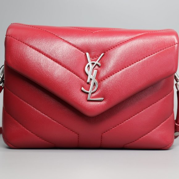 Yves Saint Laurent Handbags - SAINT LAURENT YSL Toy Loulou Rouge
